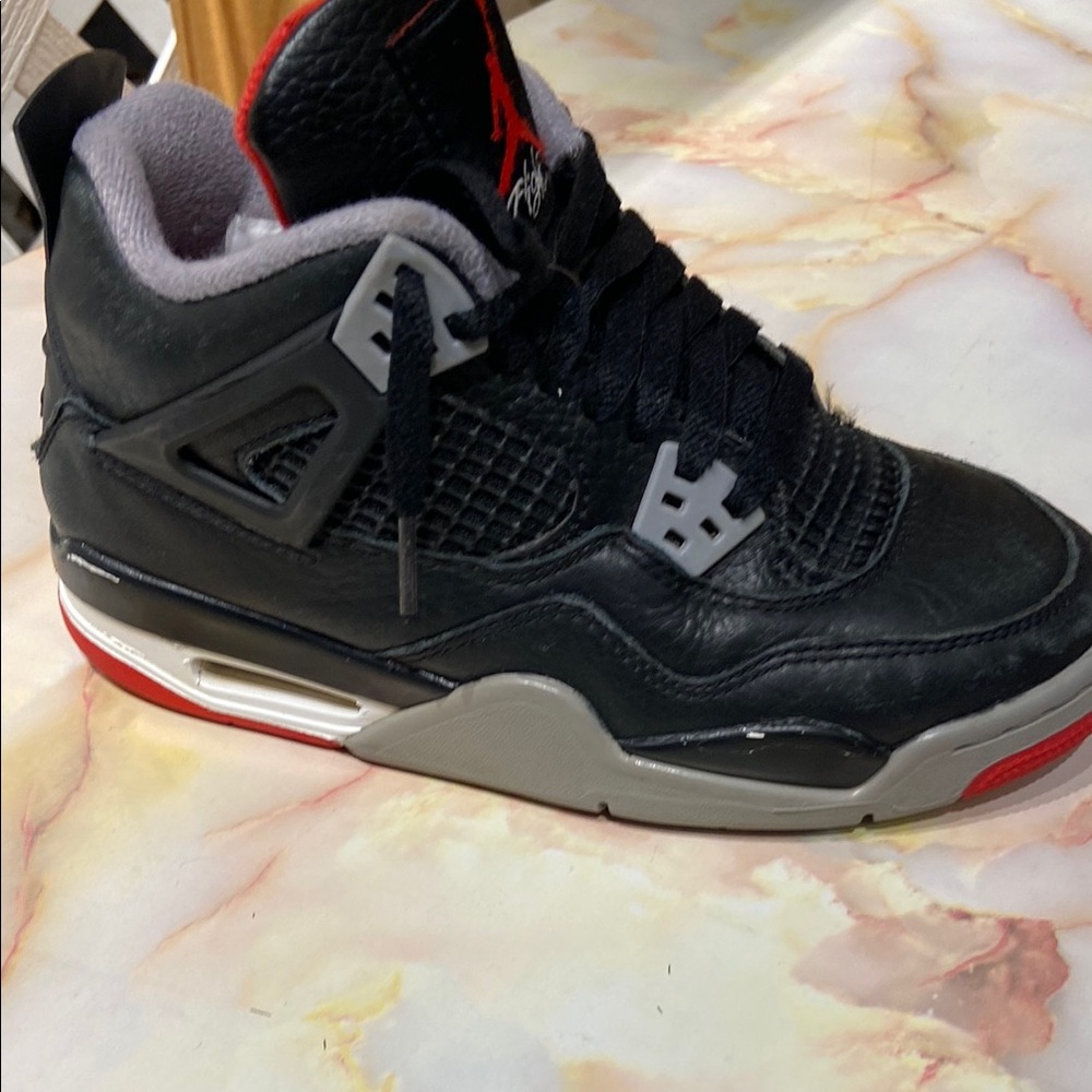 Jordan Black and Red Sneakers Iconic Design